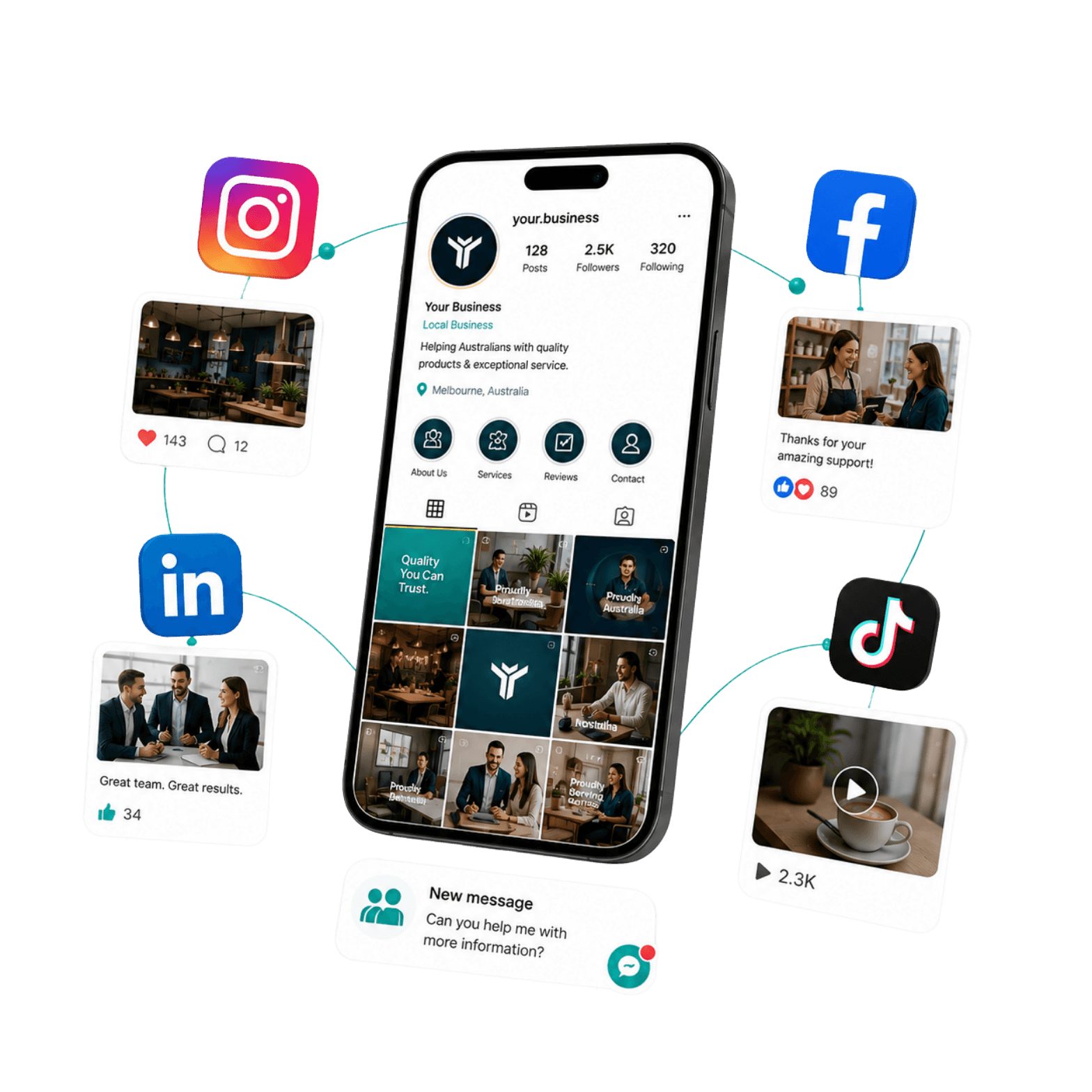 Example website built by Yuganta Tech