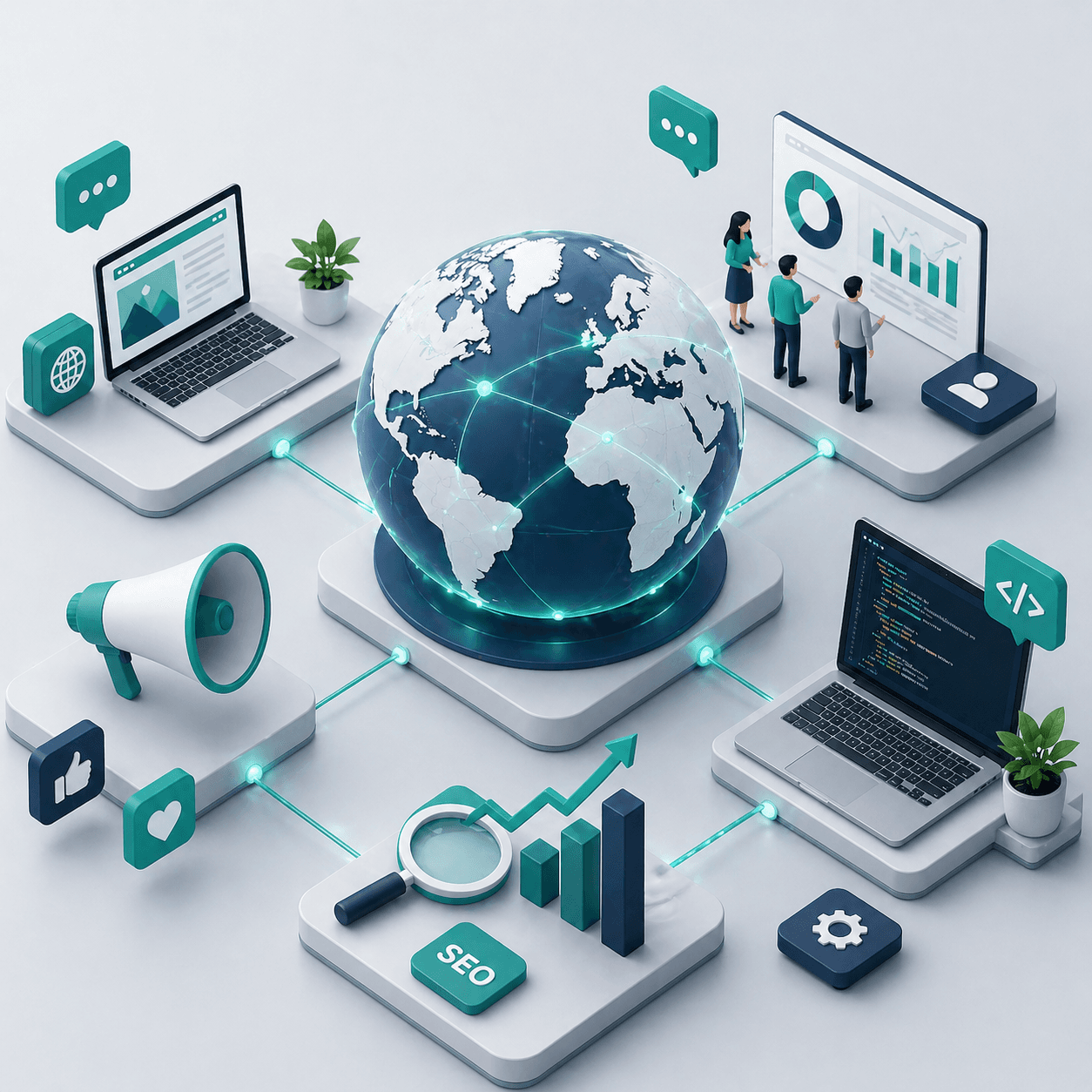 Global and adaptive delivery